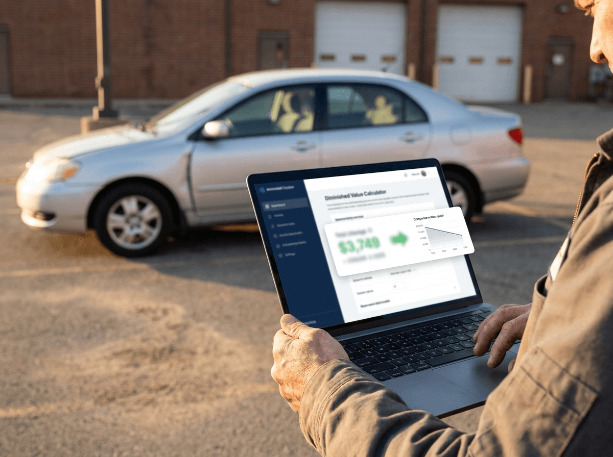 Diminished Value Calculator: How to Read Your Real Number
